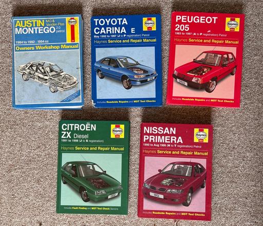 Haynes Car Repair Manuals