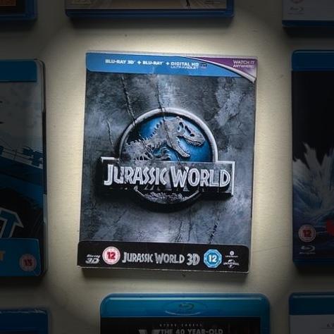 Jurassic World 3D Blu-ray