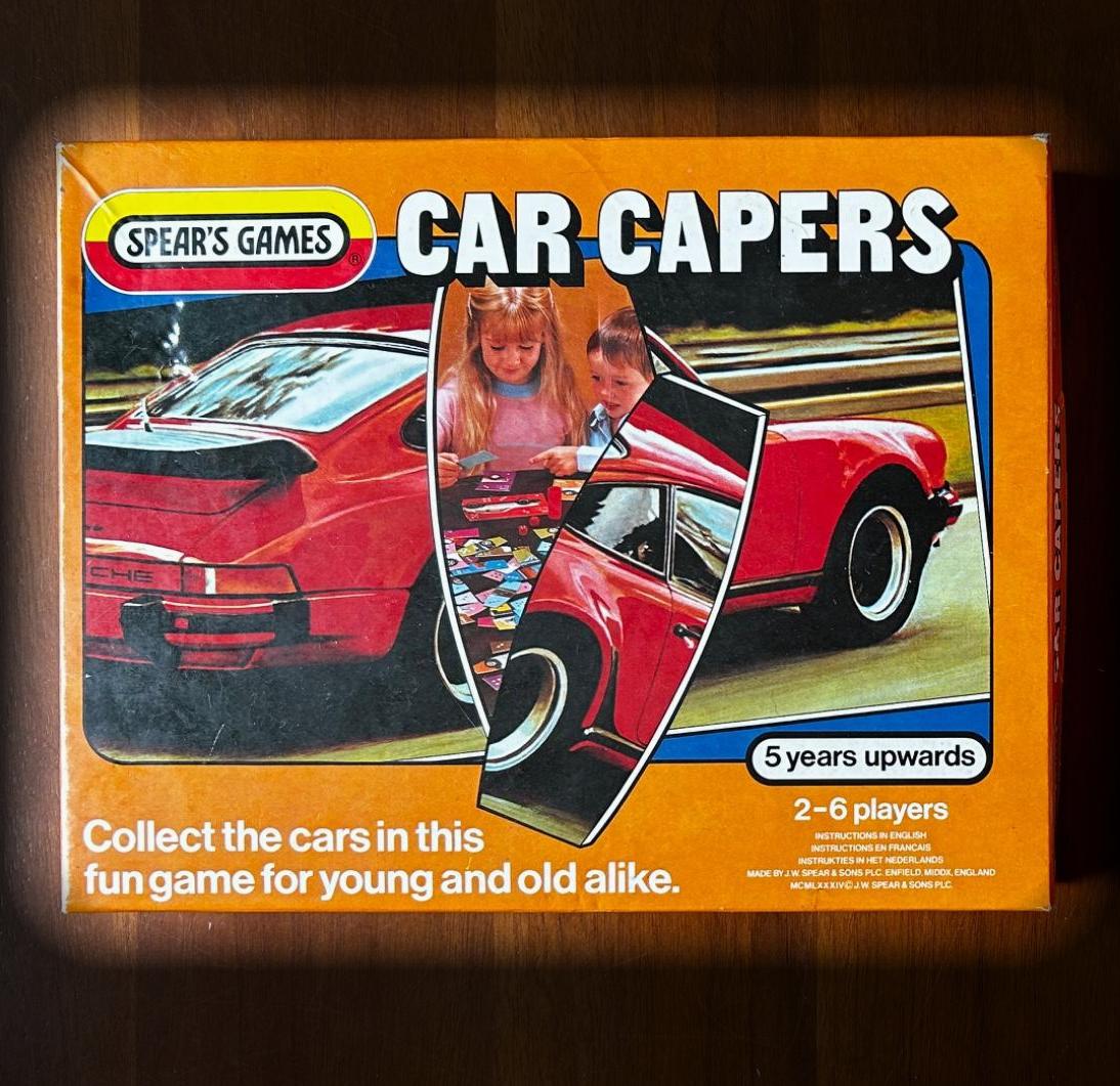 Car Capers Board Game