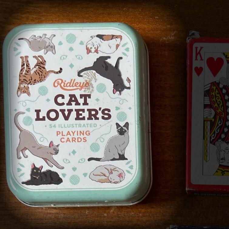 Ridley's Cat Lover's Playing Cards