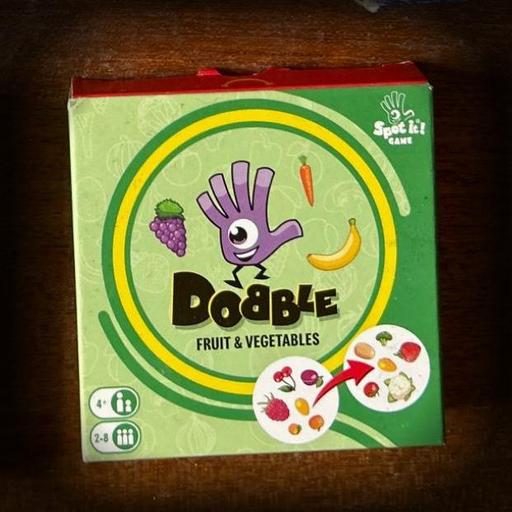 Dobble Fruit & Vegetables Card Game