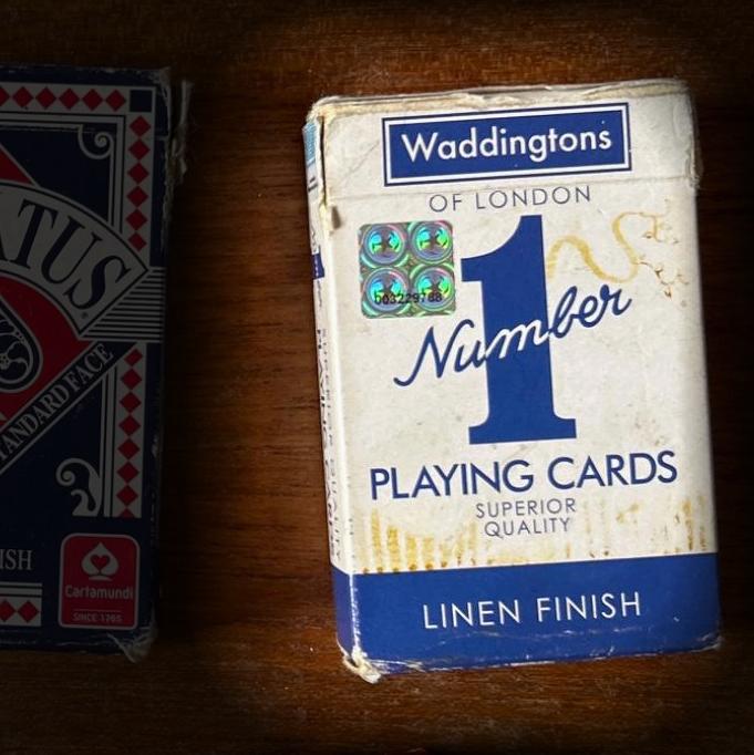 Waddingtons Number 1 Playing Cards