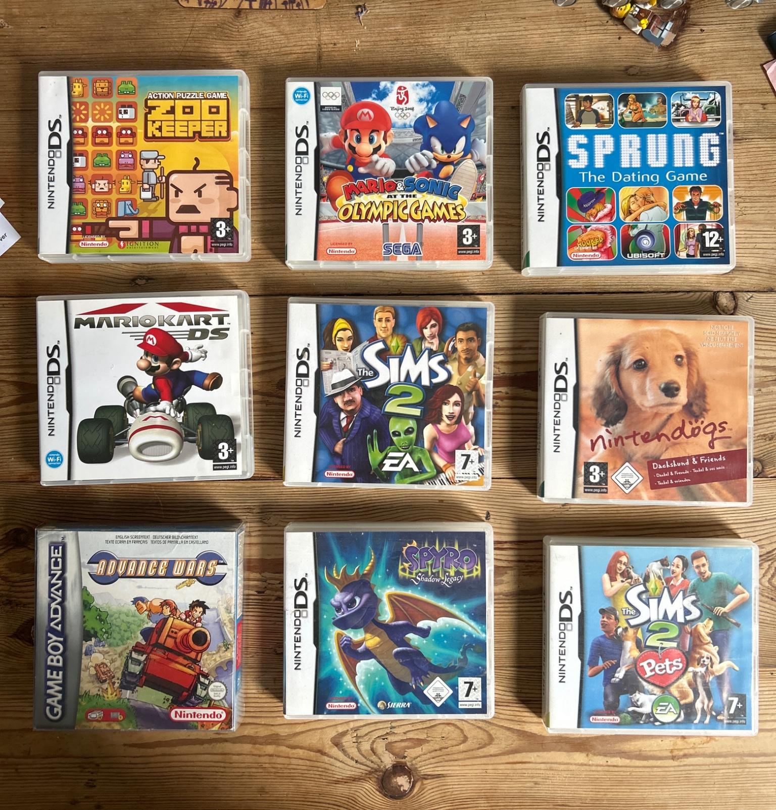 Nintendo DS games