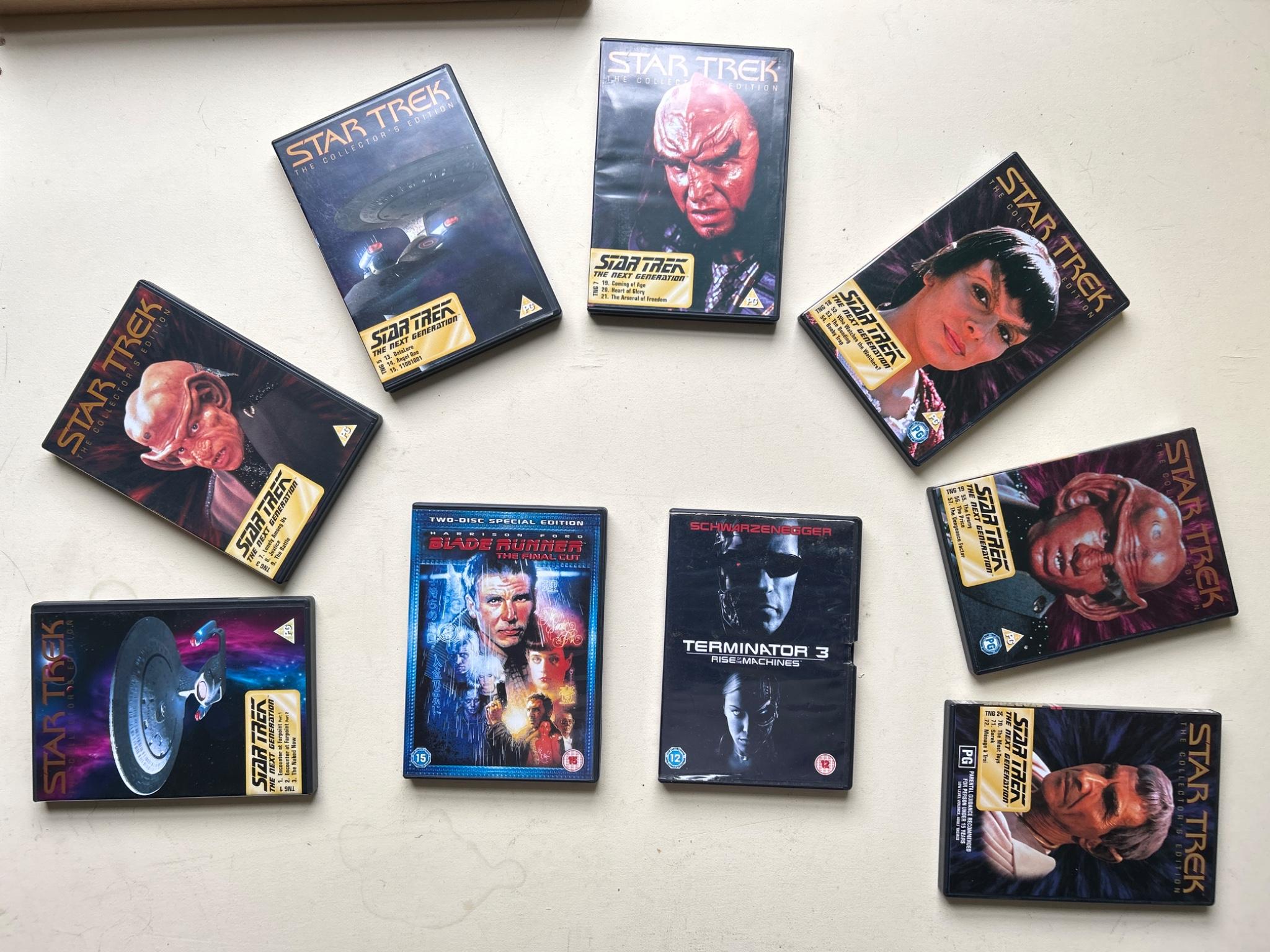 Star Trek and Sci-Fi DVDs