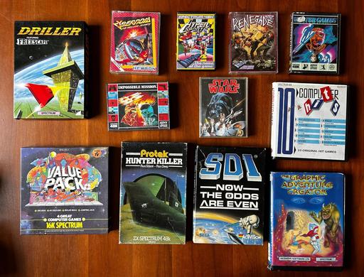 Big box ZX Spectrum games