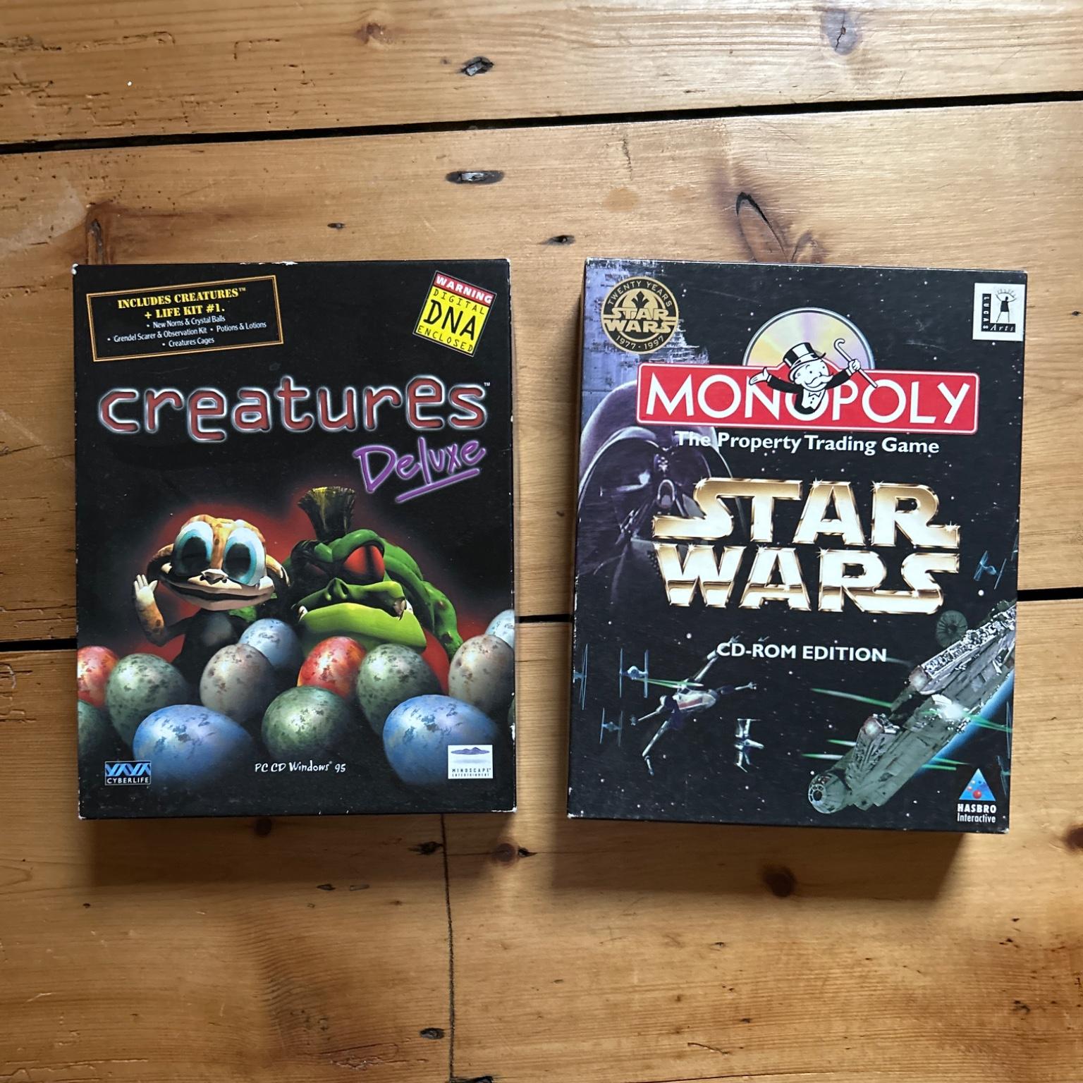 Big box PC games