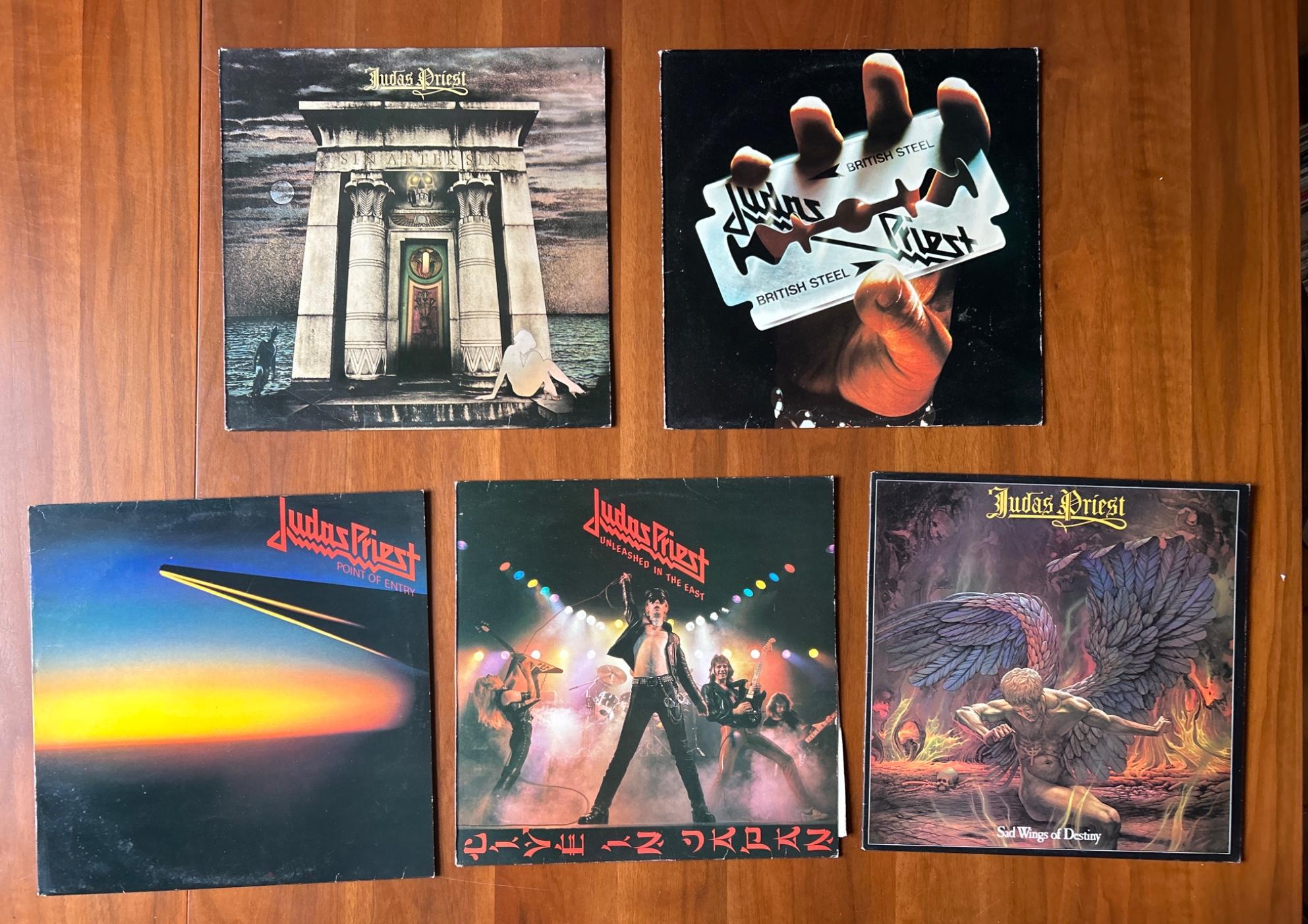 Judas Priest Vinyl Albums