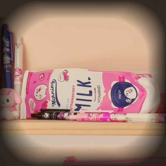 Morning Strawberry Milk Pencil Case