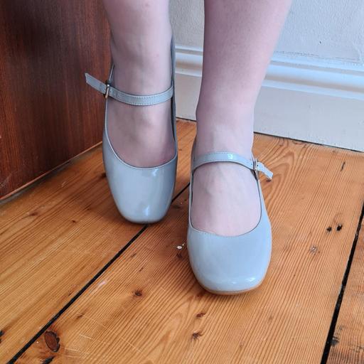 Light Blue Mary Jane Shoes 2