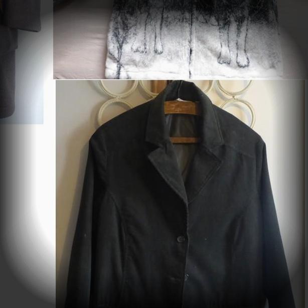 Black Cord Blazer Jacket