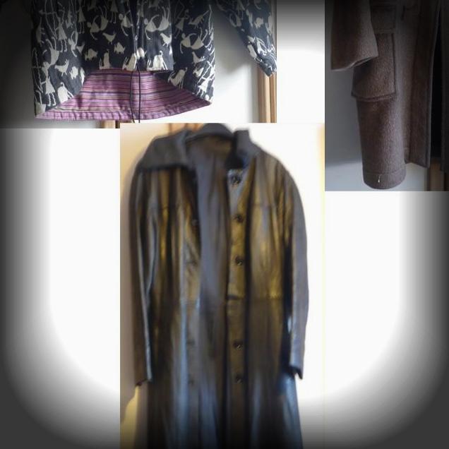 Leather Overcoat - needs minor repairs