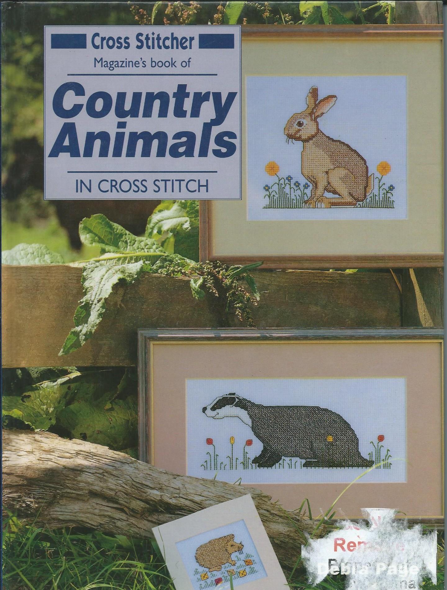 Country Animals in Cross Stitch