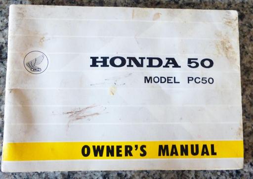 Vintage Honda 50 Owner's Manual 1