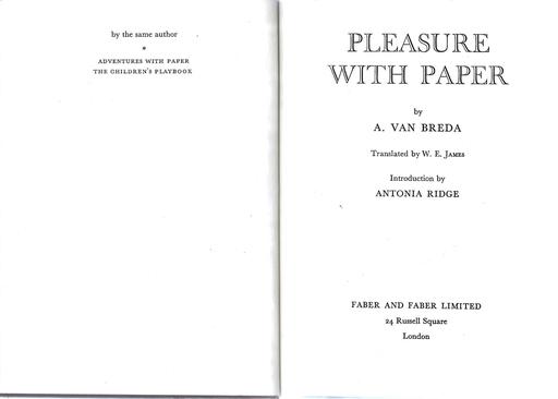 Pleasure with Paper 1