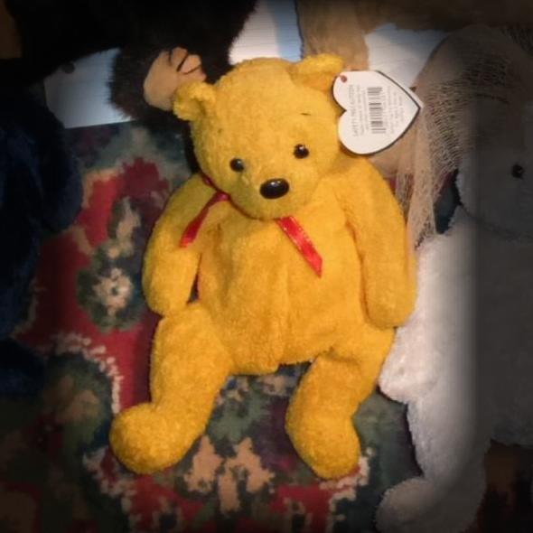 Yellow "Poopsie" Teddy Bear