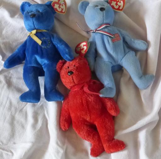 Set of 3 Ty Beanie Babies