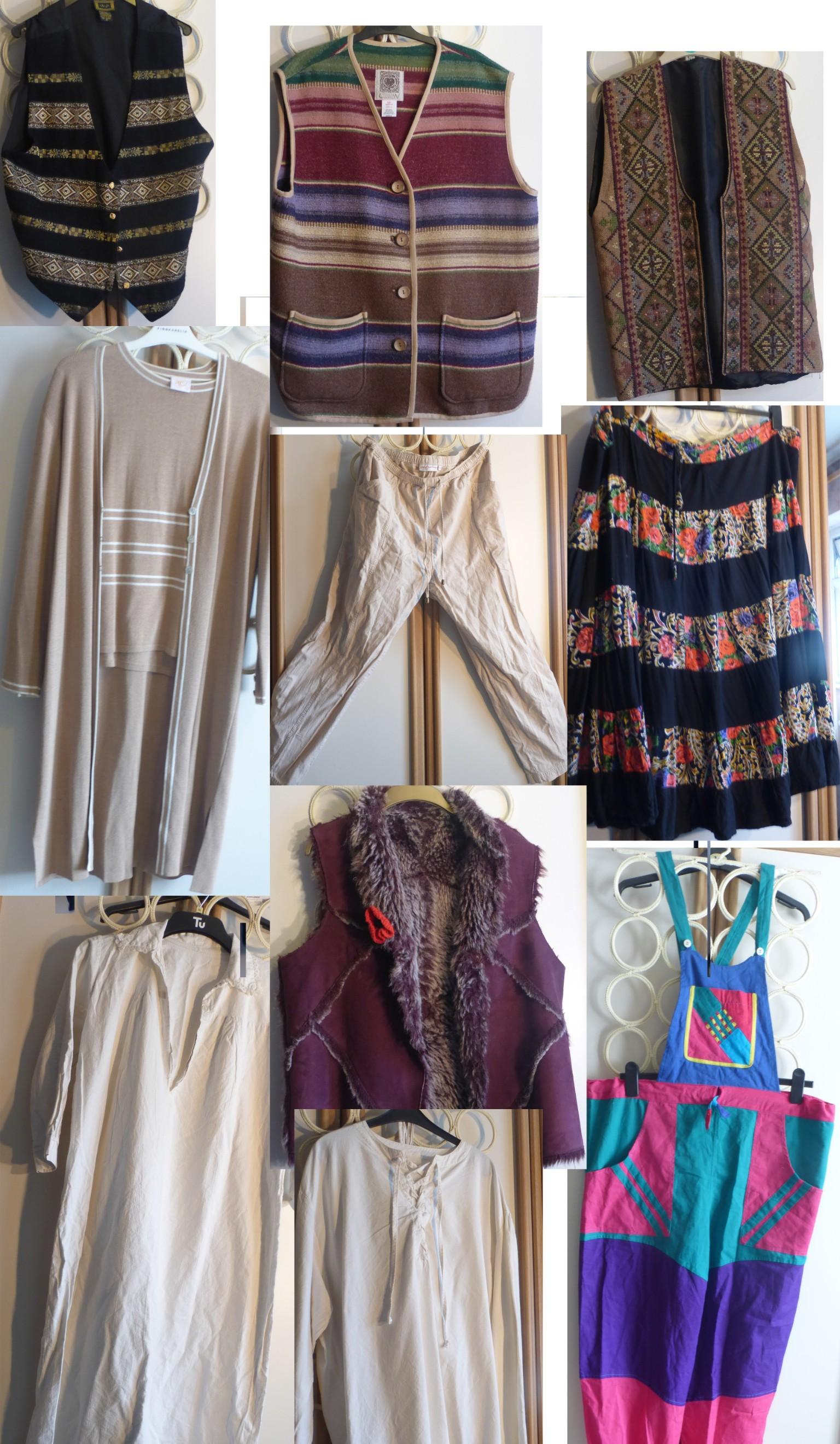 Vests, Shirts, Dresses and Drawers