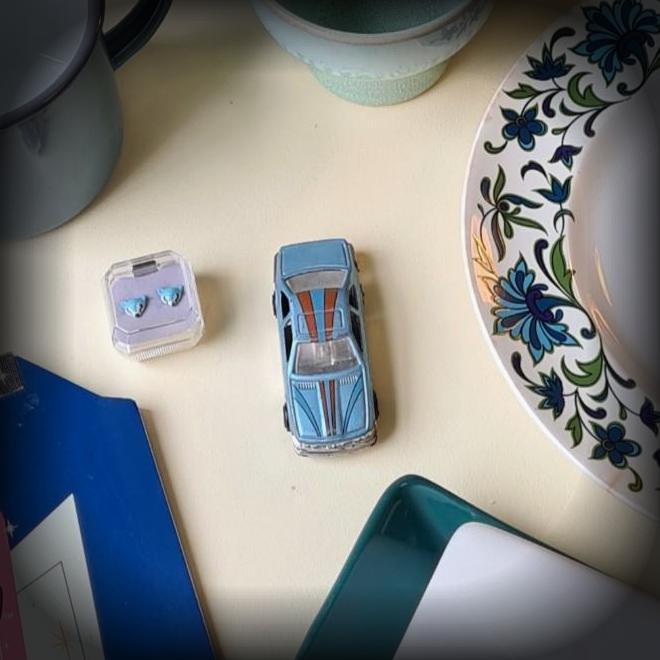 Blue Toy Car