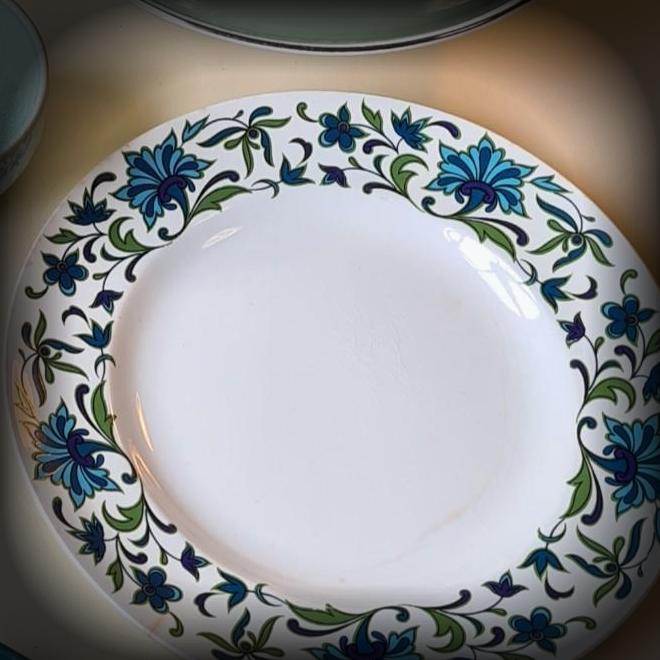 Floral Decorative Plate