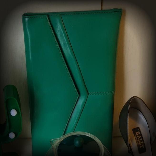 Green Clutch Bag