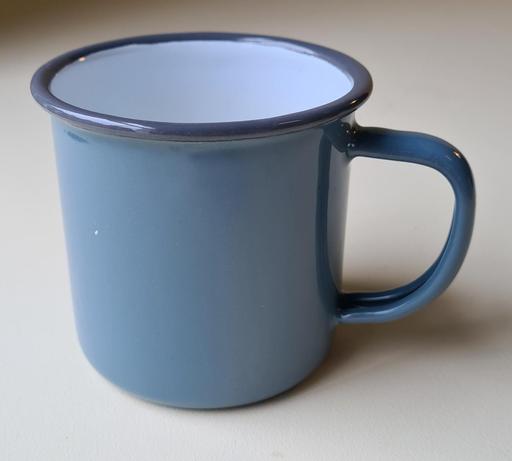 Grey Enamel Mug 2