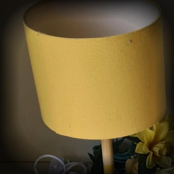 Yellow Table Lamp