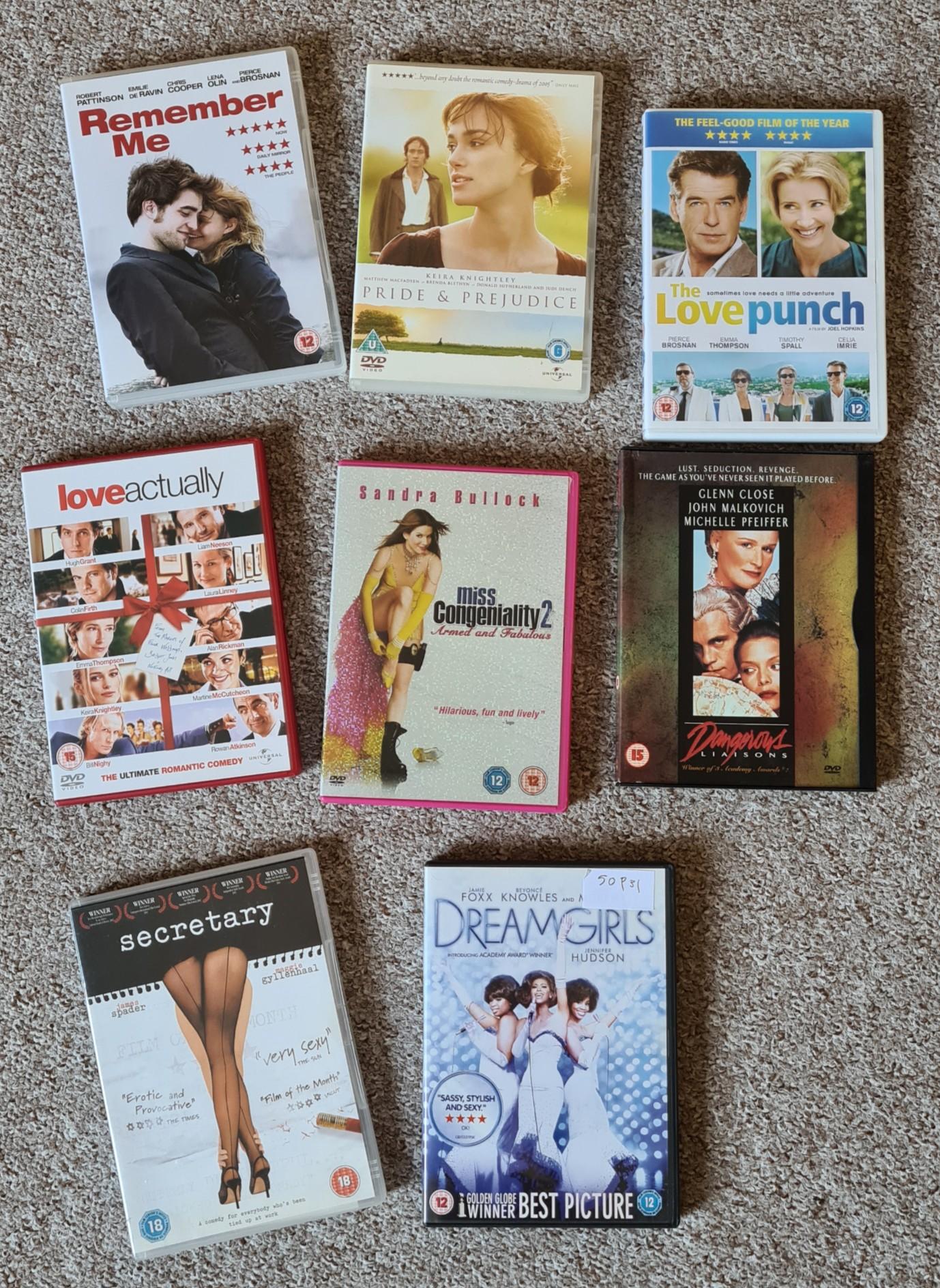 Assorted Second-Hand DVDs