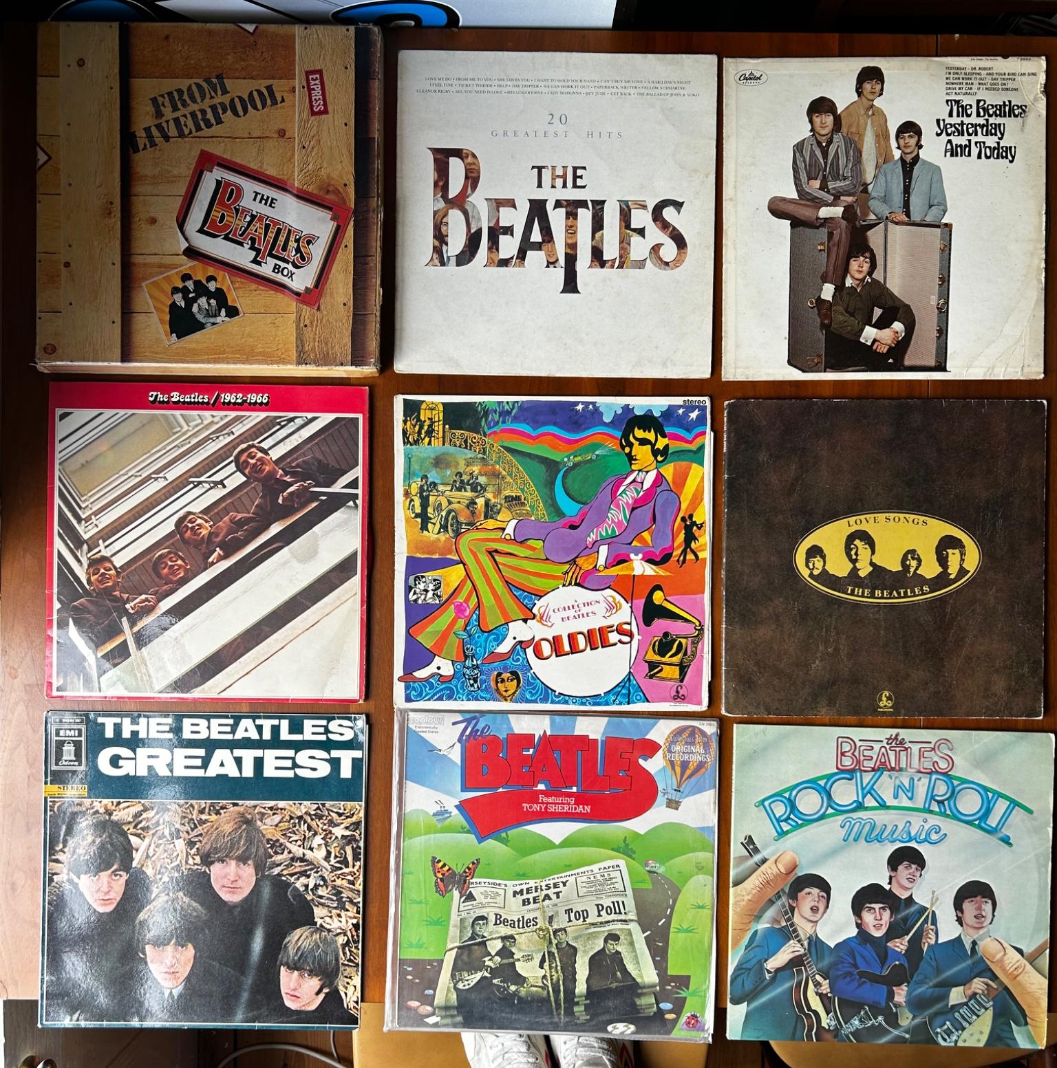 The Beatles Vinyl Compilations