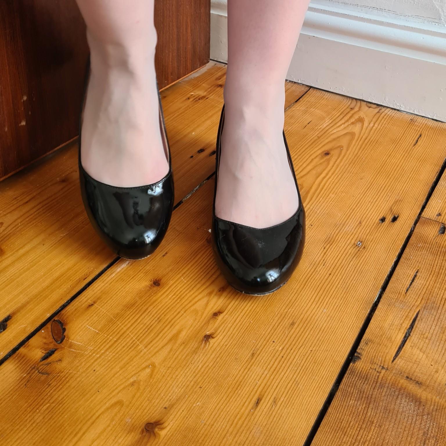 Black Jasper Conran Ballet Flats 2