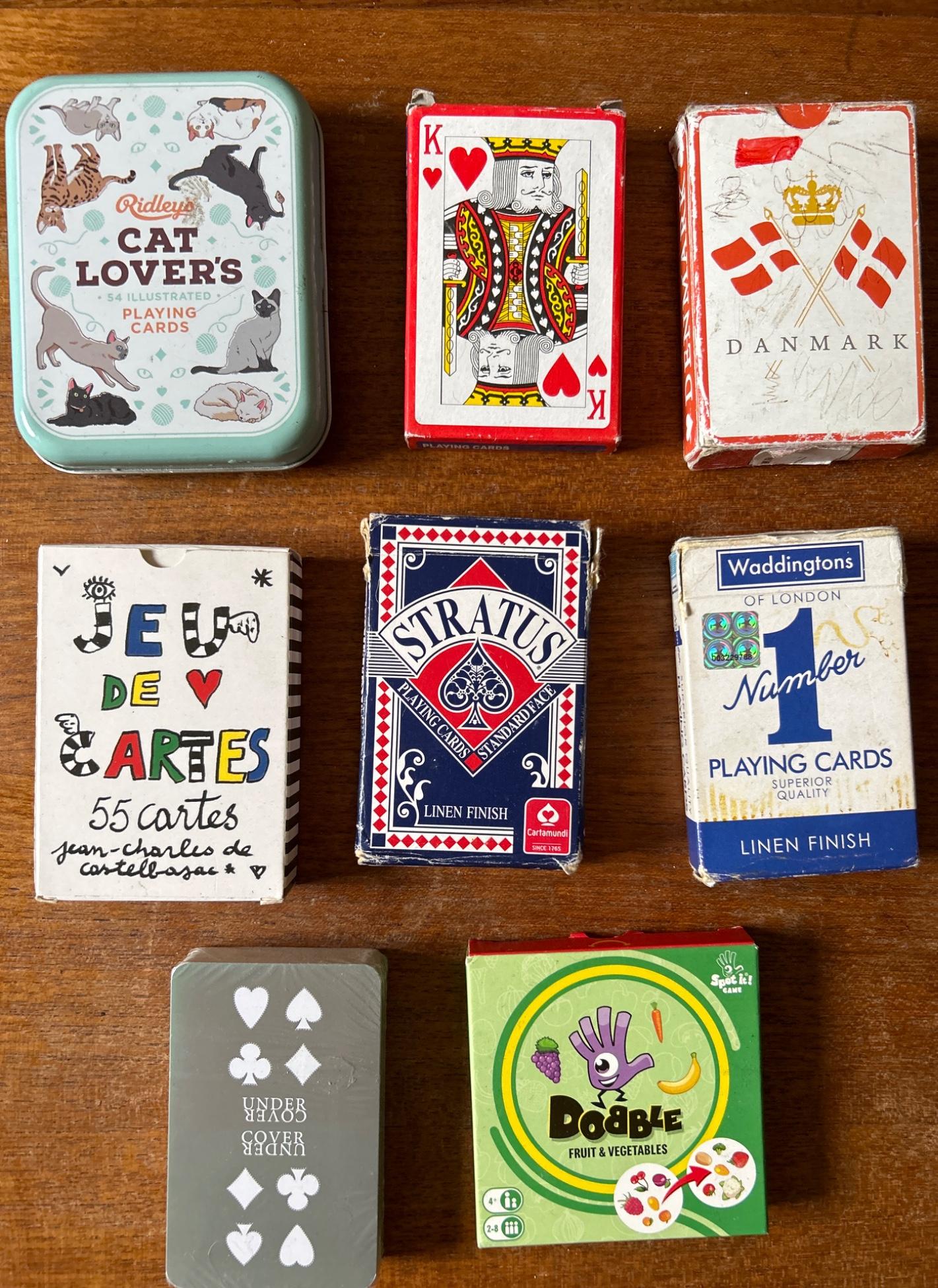 Assorted Playing Cards