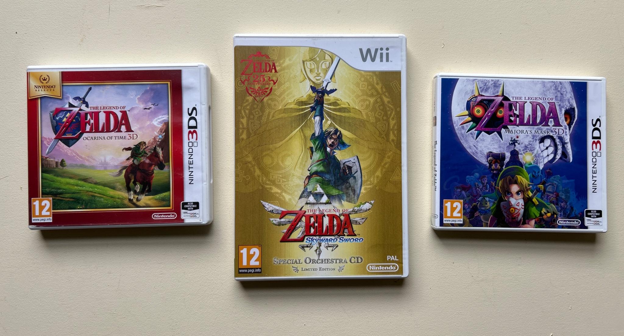 The Legend of Zelda games