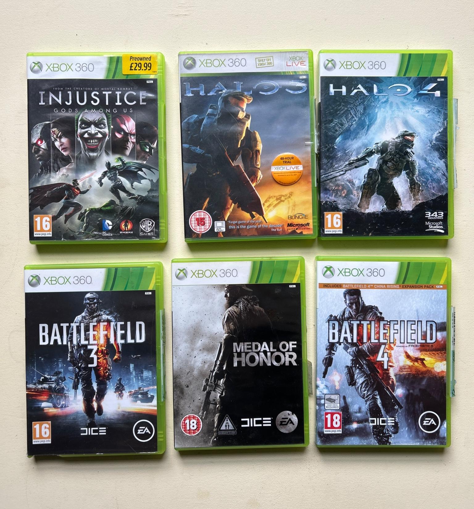 Xbox 360 games 