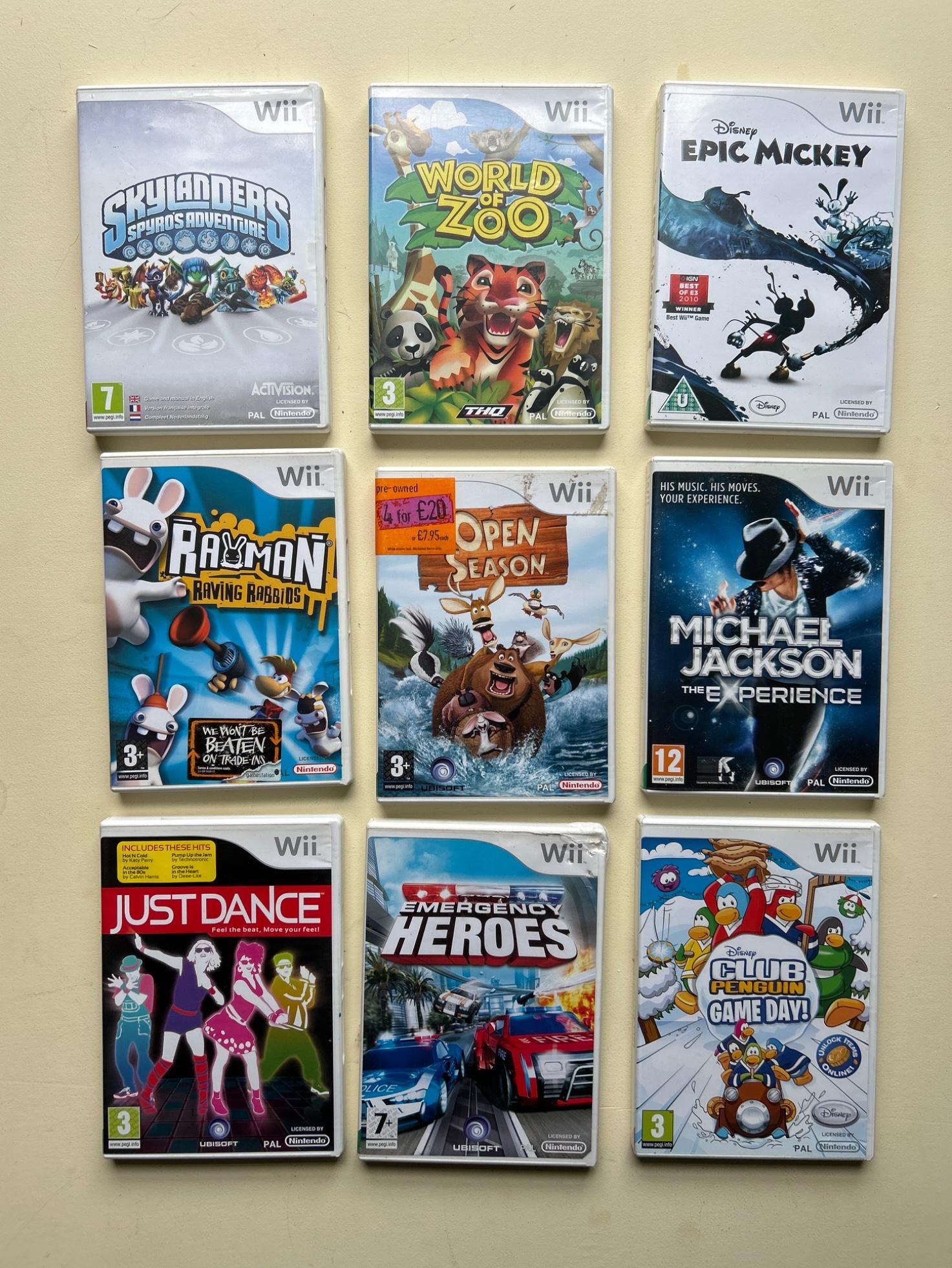 Nintendo Wii Games