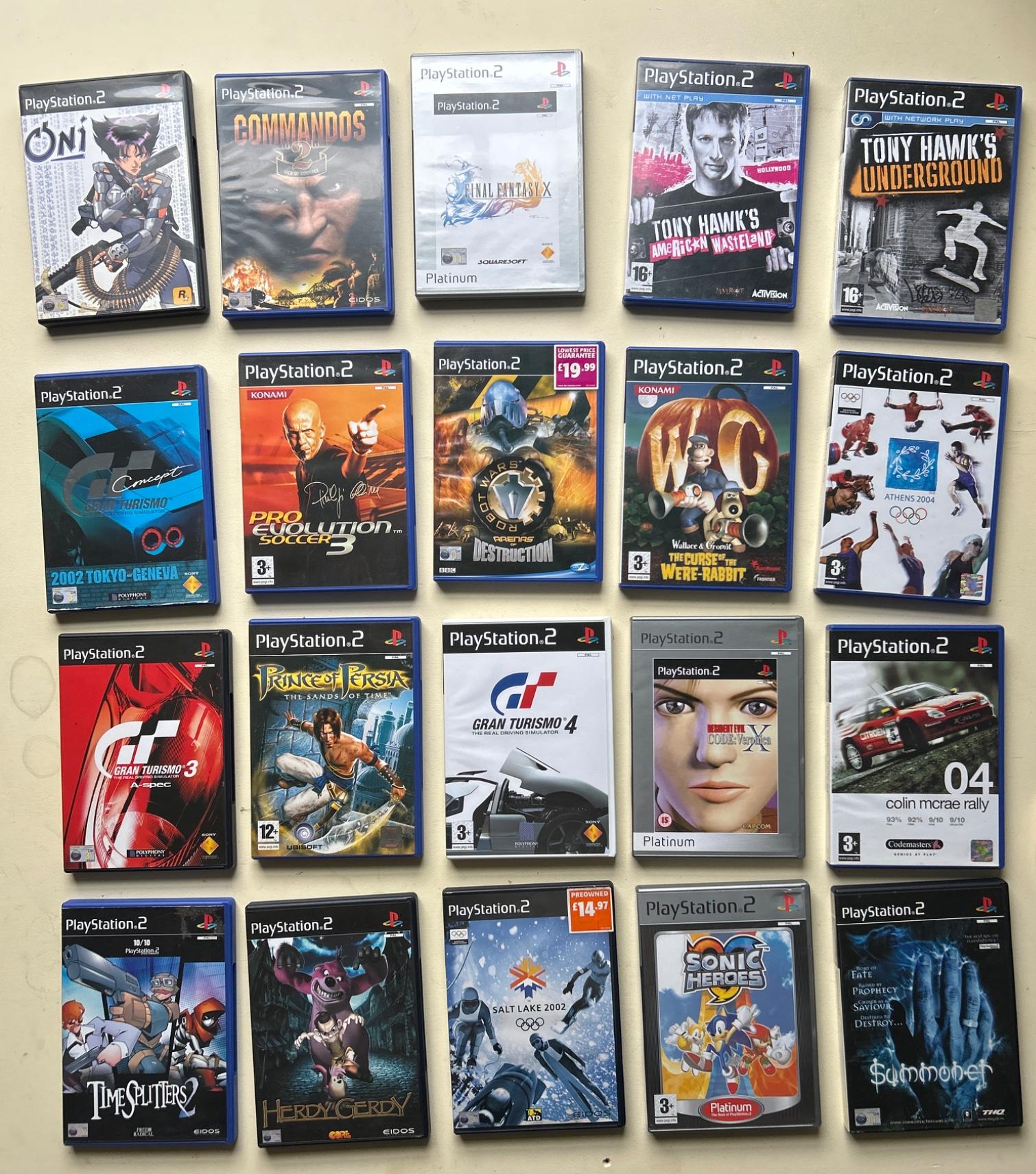 Playstation 2 games