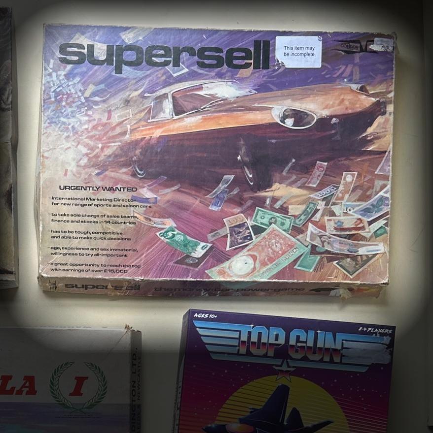 Supersell Board Game