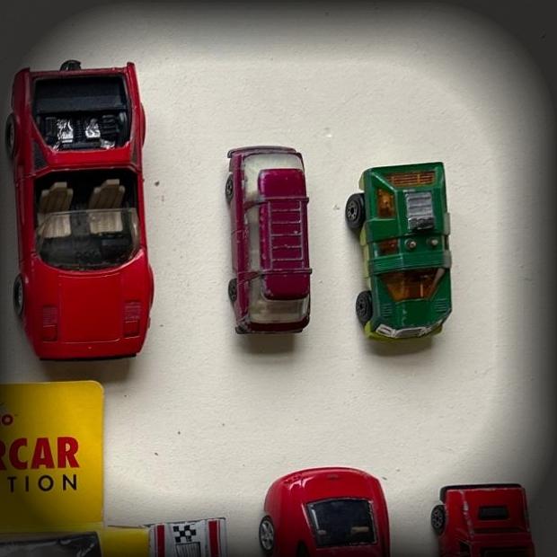 Vintage Die-Cast Toy Cars