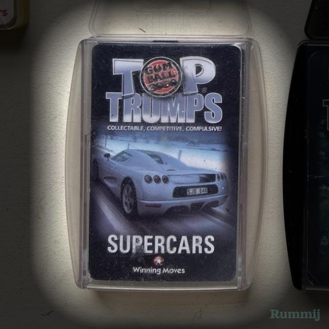 Top Trumps Supercars