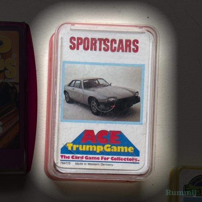 ACE Trump Game - Sportscars